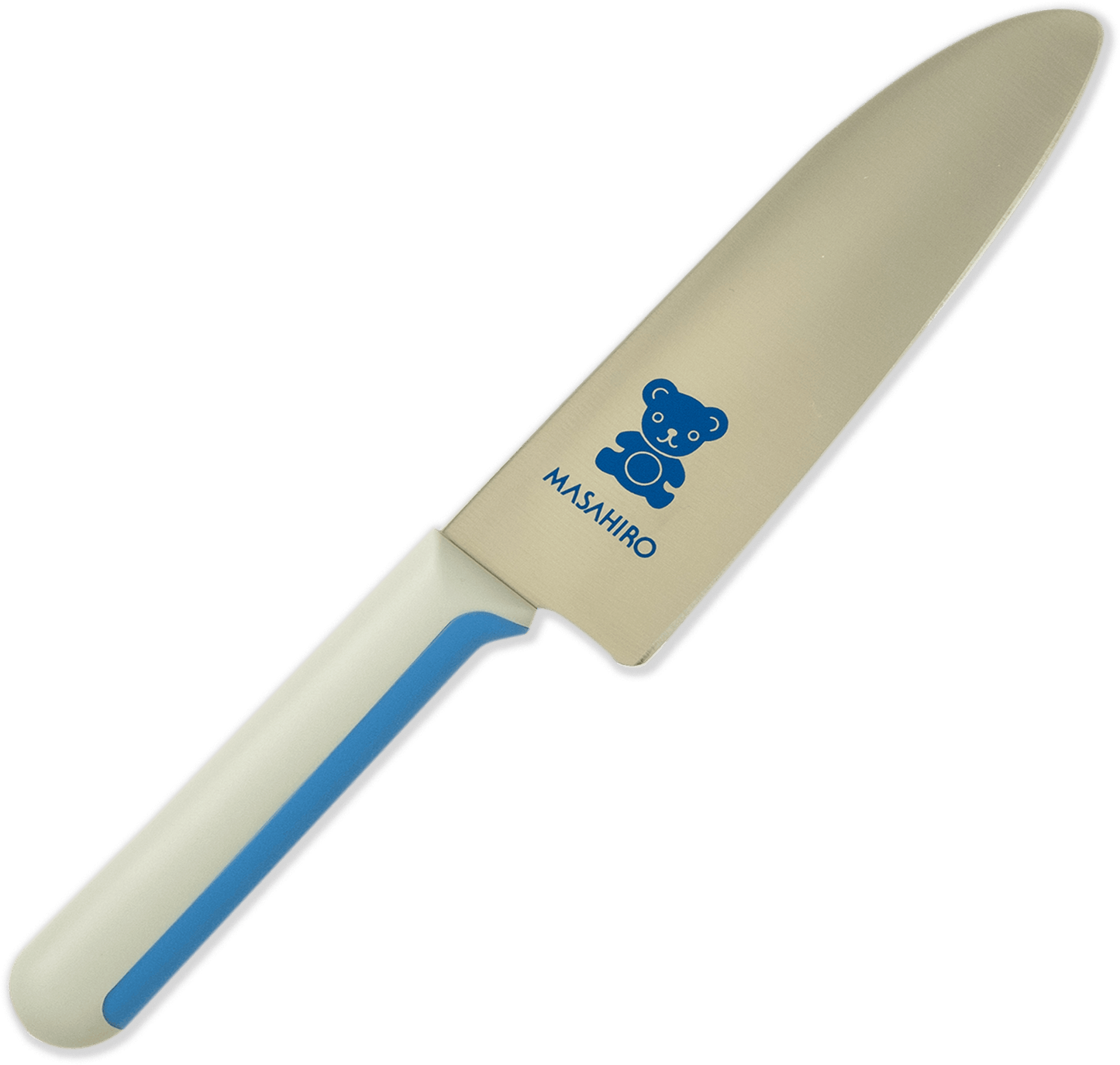 Masahiro Children Knife 130mm Plastic Handle (Bear) - HITOHIRA